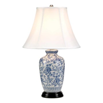 Elstead - Lampada da tavolo BLU GINGER JAR 1xE27/60W/230V