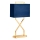 Elstead - Lampada da tavolo CROSS 1xE27/60W/230V oro/blu