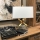 Elstead - Lampada da tavolo JACKSON SQUARE 1xE27/60W/230V