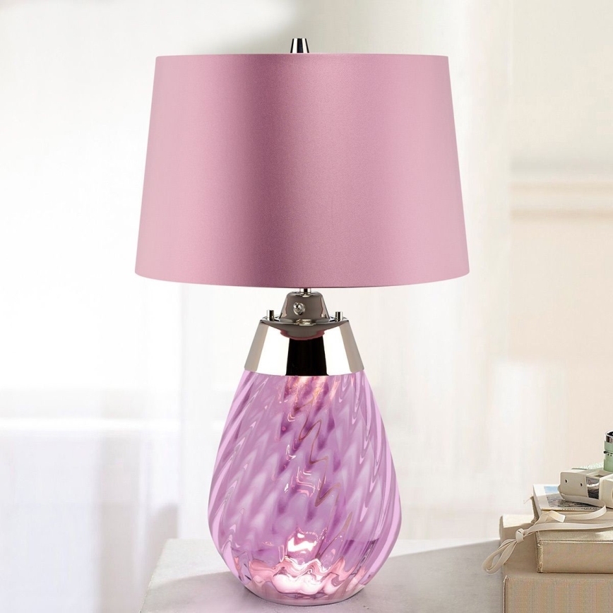 Elstead - Lampada da tavolo LED LENA 1xE27/60W/230V + 1xGU10/7W 60,5 cm rosa