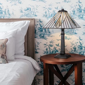 Elstead - Lampada da tavolo Tiffany ALDERLEY 1xE27/60W/230V