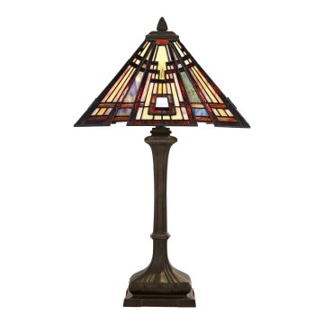 Elstead - Lampada da tavolo Tiffany CLASSIC 2xE27/60W/230V
