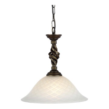 Elstead - Lampadario a sospensione con catena PEMBROKE 1xE27/60W/230V