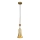 Elstead - Lampadario a sospensione con filo ETOILE 1xE27/60W/230V diametro 13,3 cm oro