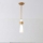 Elstead - Lampadario a stelo KRISTY 1xE27/40W/230V Ø 15,2 cm ramato