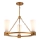 Elstead - Lampadario a stelo KRISTY 3xE27/40W/230V rame