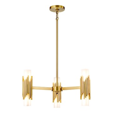 Elstead - Lampadario a stelo MARVELE 6xE14/40W/230V dorato