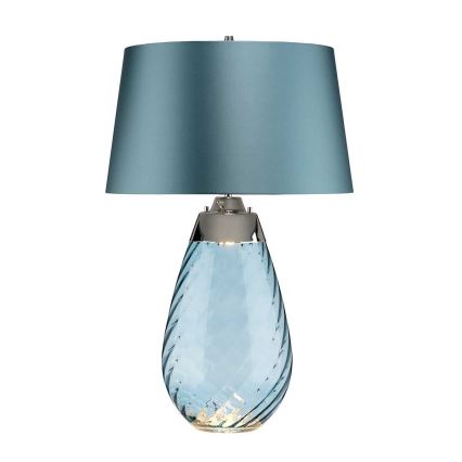 Elstead - Lampada da tavolo LED LENA 1xE27/40W/230V + 1xGU10/7W 74 cm blu