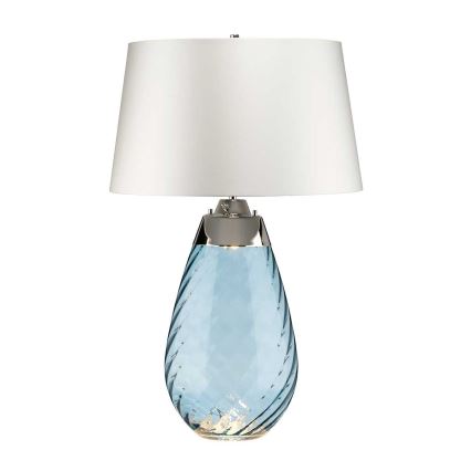 Elstead - Lampada da tavolo LED LENA 1xE27/40W/230V + 1xGU10/7W 74 cm blu/bianco