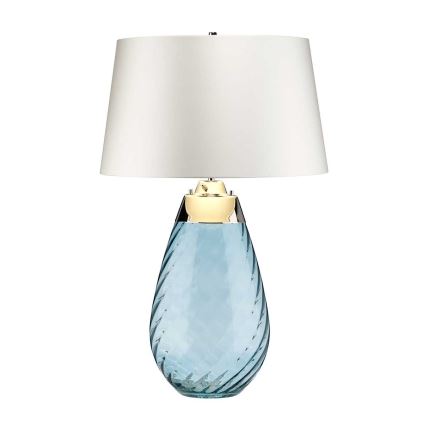Elstead - Lampada da tavolo LED LENA 1xE27/40W/230V + 1xGU10/7W 74 cm blu/bianco