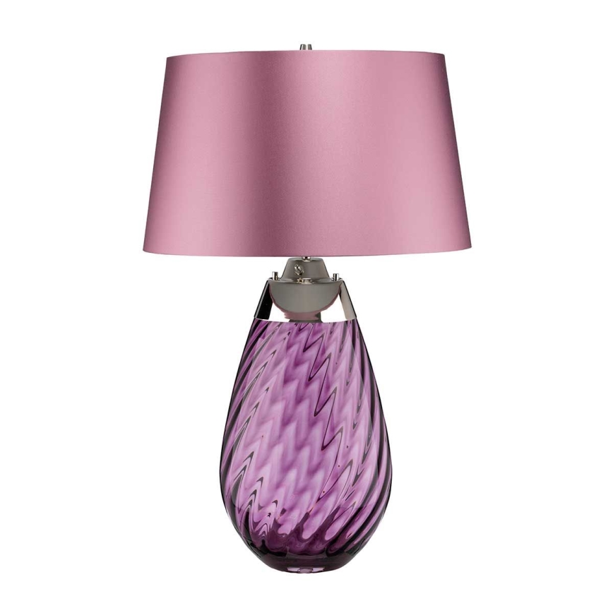 Elstead - Lampada da tavolo LED LENA 1xE27/40W/230V + 1xGU10/7W 74 cm rosa