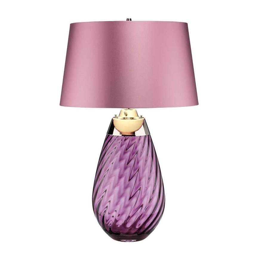 Elstead - Lampada da tavolo LED LENA 1xE27/40W/230V + 1xGU10/7W 74 cm rosa