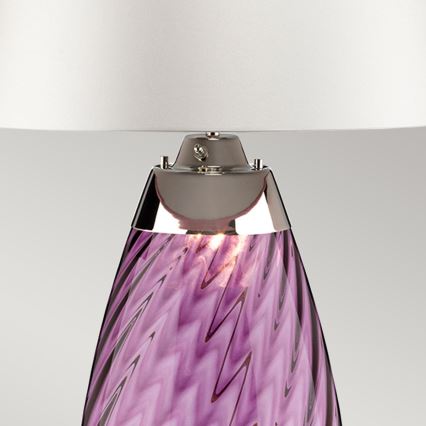 Elstead - Lampada da tavolo LED LENA 1xE27/40W/230V + 1xGU10/7W 74 cm rosa/bianco