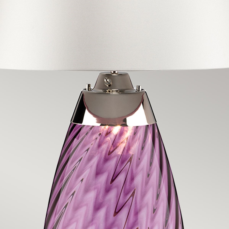 Elstead - Lampada da tavolo LED LENA 1xE27/40W/230V + 1xGU10/7W 74 cm rosa/bianco