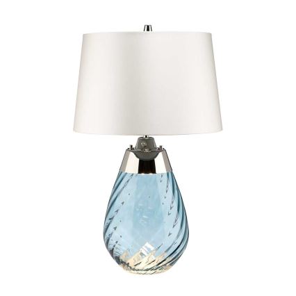 Elstead - Lampada da tavolo LED LENA 1xE27/60W/230V + 1xGU10/7W 60,5cm blu/bianco