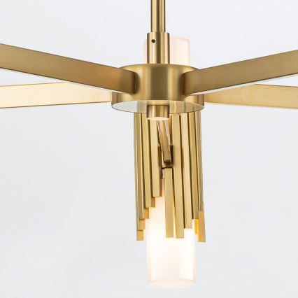 Elstead - Lampadario a stelo MARVELE 10xE14/40W/230V dorato