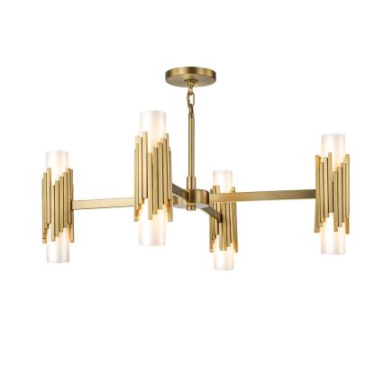 Elstead - Lampadario a stelo MARVELE 8xE14/40W/230V finitura oro