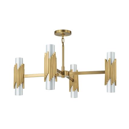 Elstead - Lampadario a stelo MARVELE 8xE14/40W/230V finitura oro