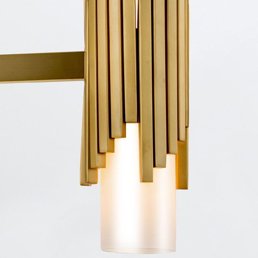 Elstead - Lampadario a stelo MARVELE 8xE14/40W/230V finitura oro