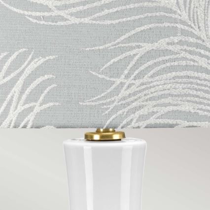 Elstead - Lampada da tavolo MILO 1xE27/60W/230V grigio
