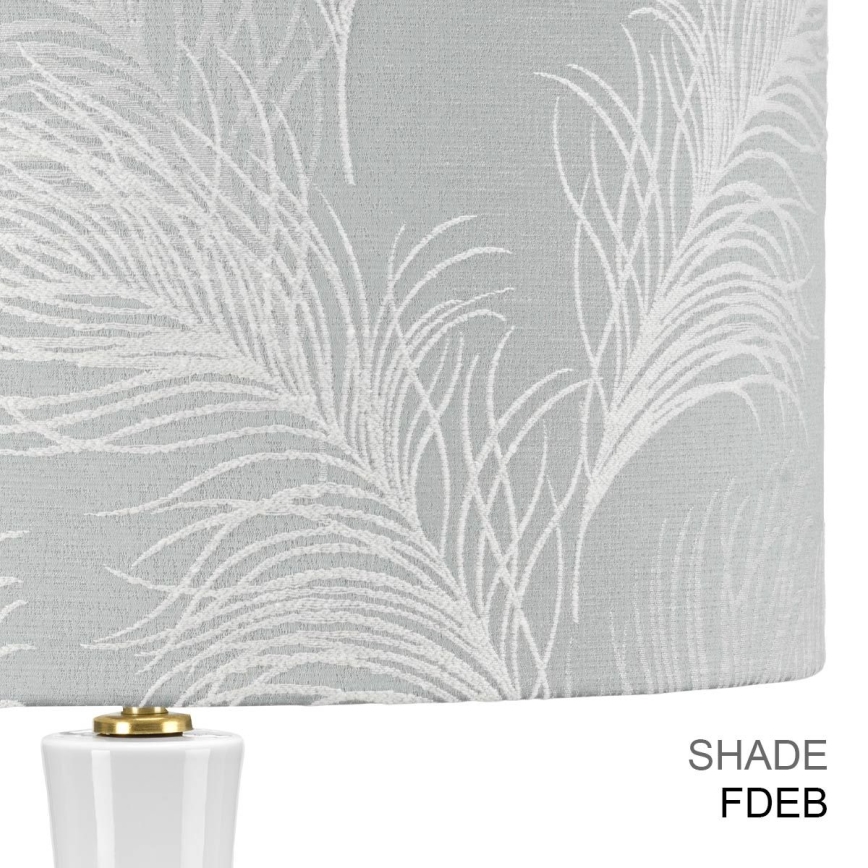 Elstead - Lampada da tavolo MILO 1xE27/60W/230V grigio