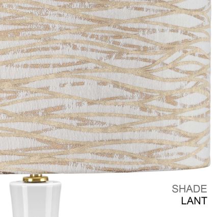 Elstead - Lampada da tavolo MILO 1xE27/60W/230V beige