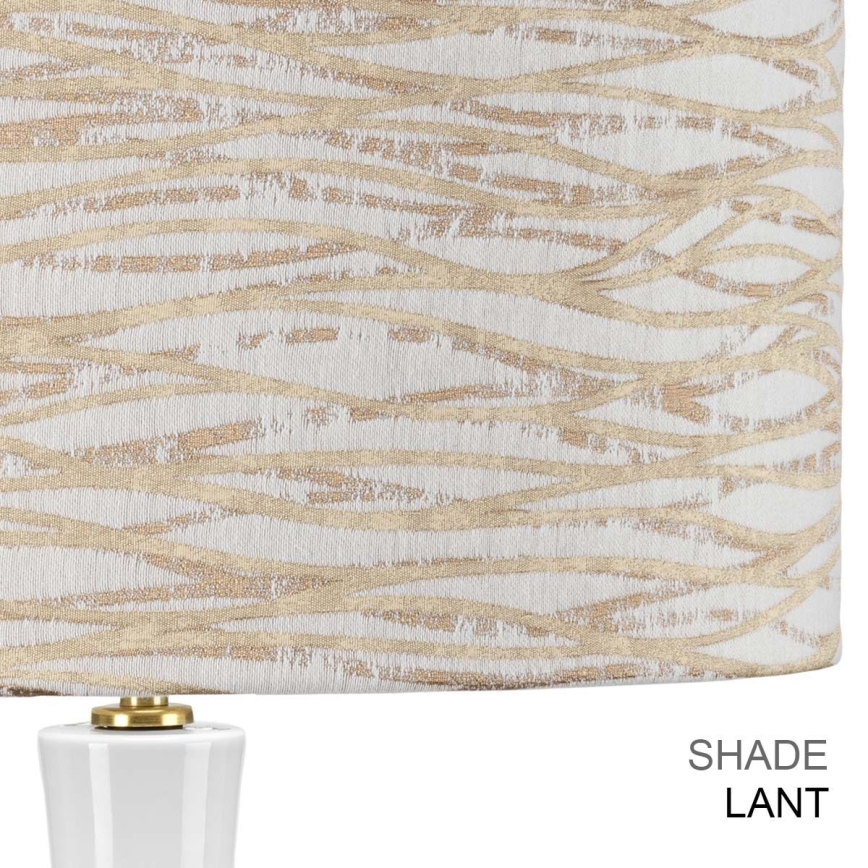 Elstead - Lampada da tavolo MILO 1xE27/60W/230V beige