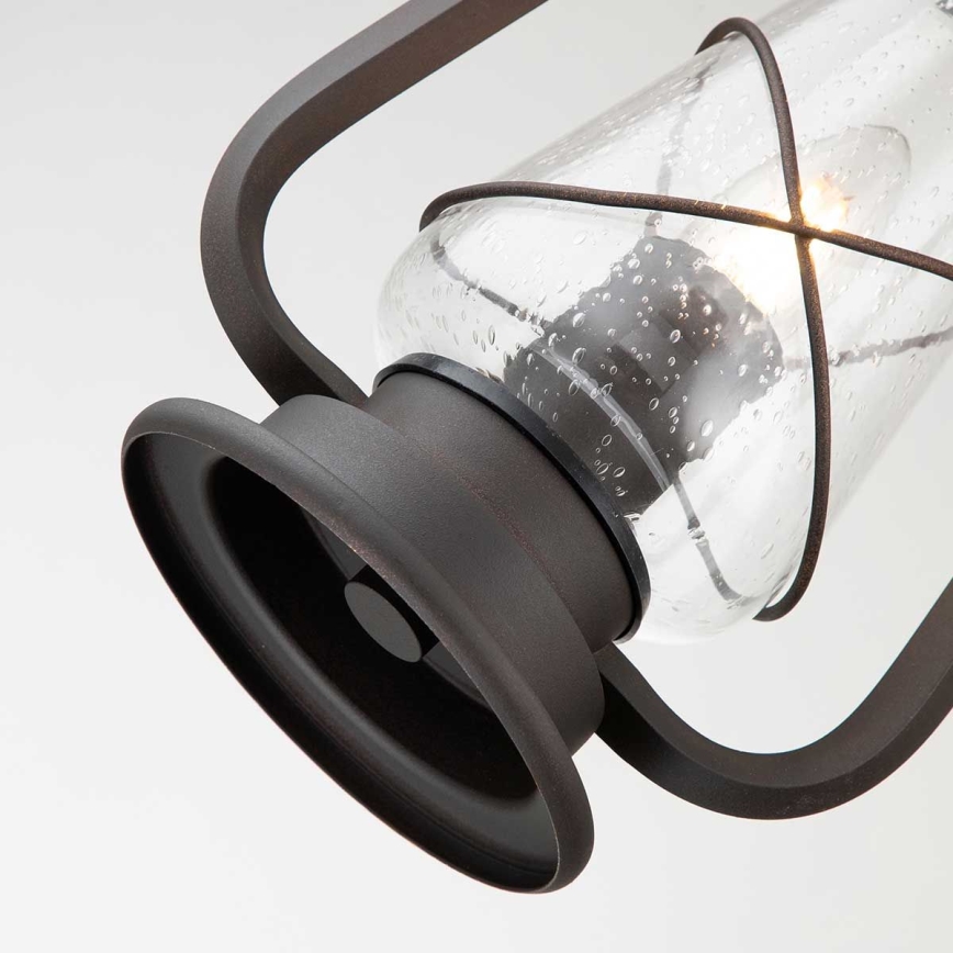 Elstead - Lampada a sospensione da esterno con catena MINERS 1xE27/60W/230V IP44 bronzo