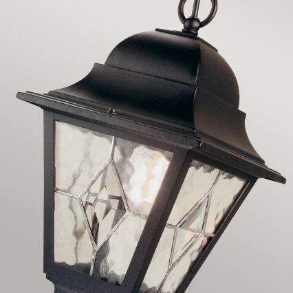 Elstead NR9-BLK - Lampadario da esterno NORFOLK 1xE27/100W/230V IP43