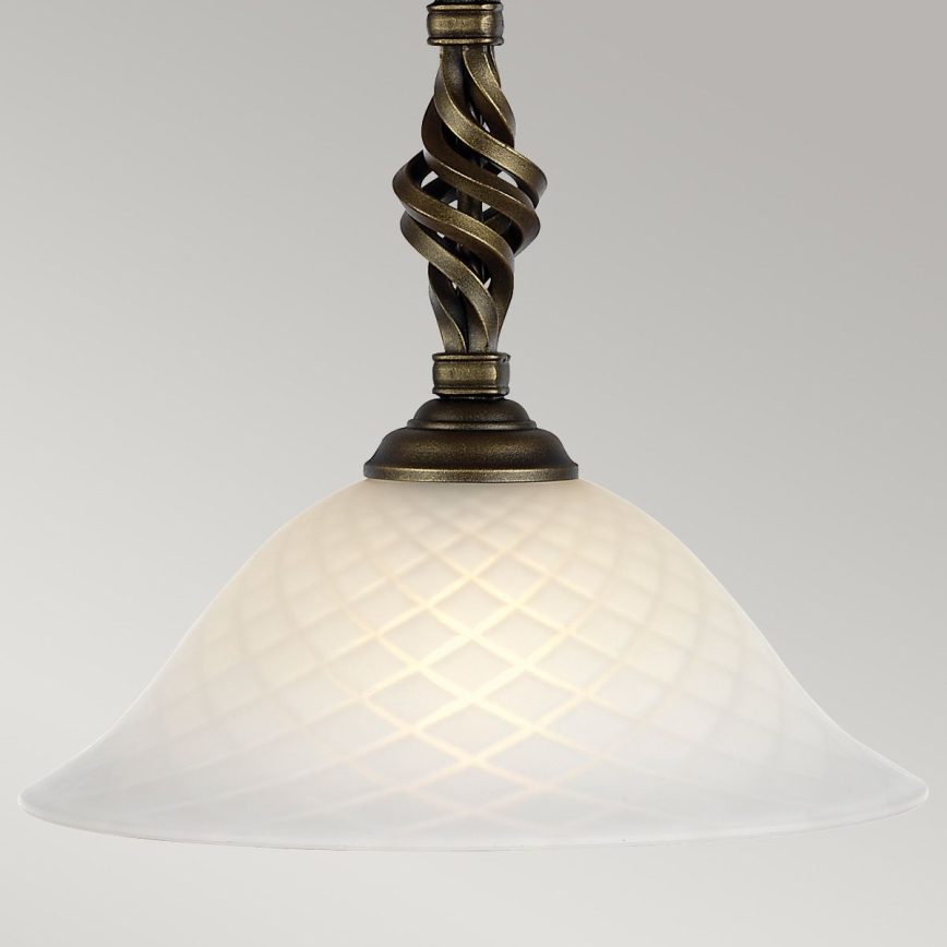 Elstead - Lampadario a sospensione con catena PEMBROKE 1xE27/60W/230V