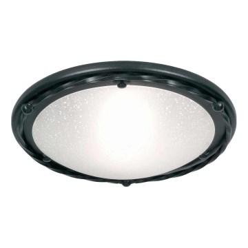 Elstead - Plafoniera PEMBROKE 1xE27/60W/230V nero