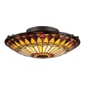 Elstead - Plafoniera Tiffany WEST 2xE27/75W/230V