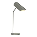 Elstead QUINTO-TL-GPN - Lampada da tavolo QUINTO 1xE27/8W/230V grigio