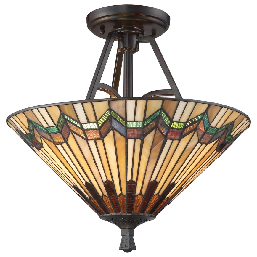Elstead - Lampadario a plafone ALCOTT 2xE27/60W/230V