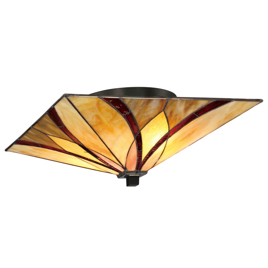 Elstead - Plafoniera Tiffany ASHEVILLE 2xE27/60W/230V