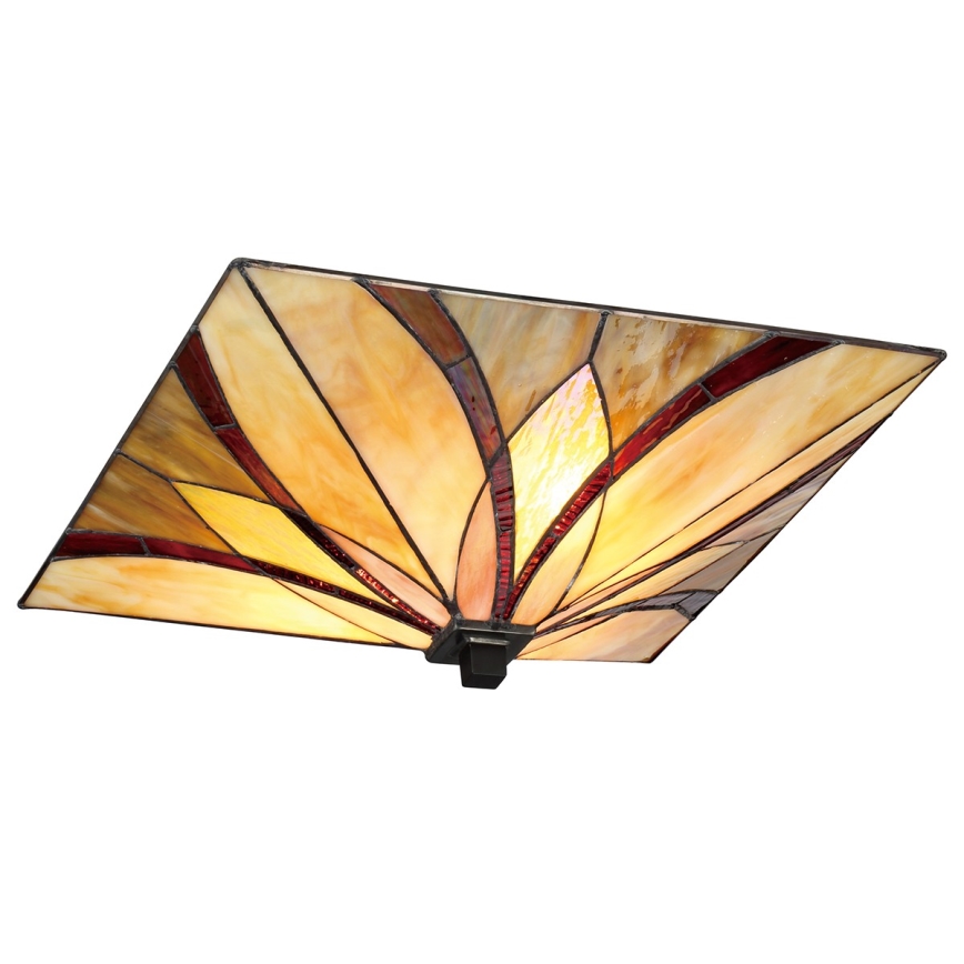 Elstead - Plafoniera Tiffany ASHEVILLE 2xE27/60W/230V