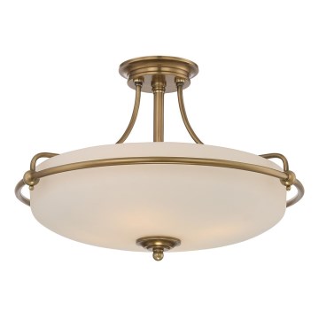 Elstead QZ-GRIFFIN-SFM-WS - Lampadario da parete  GRIFFIN 4xE27/100W/230V rame
