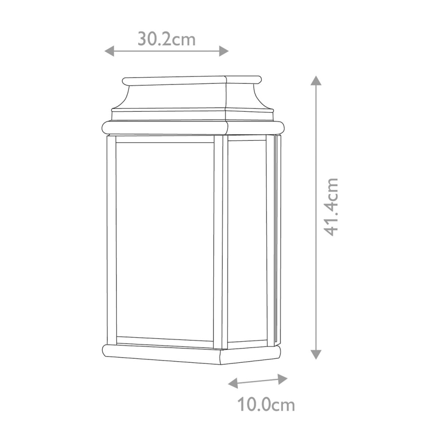Elstead - Applique da esterno ST MARTINS 2xE27/60W/230V IP44 rame
