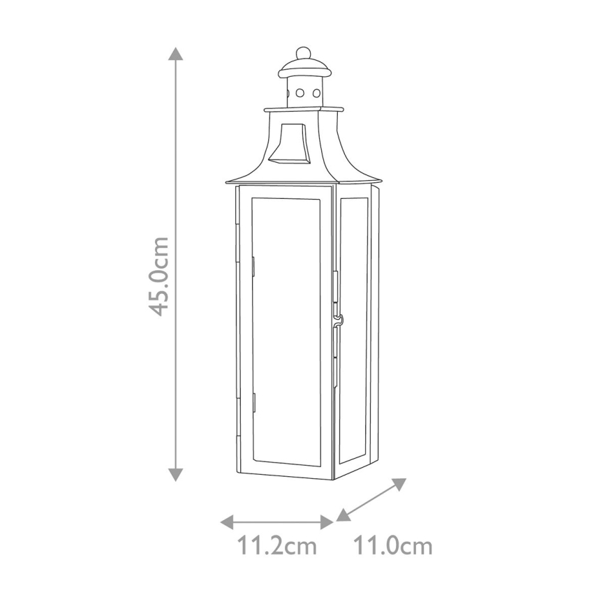 Elstead - Applique da esterno STOW 1xE14/60W/230V IP44