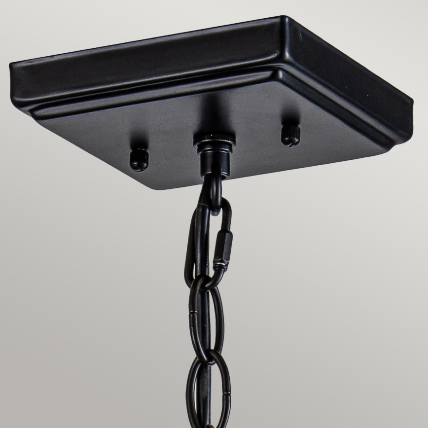 Elstead - Lampadario a catena Tiffany ALDERLEY 1xE27/60W/230V