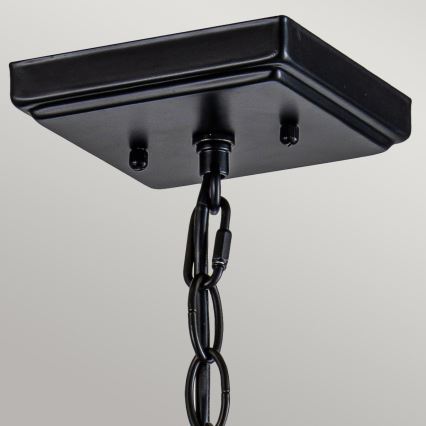 Elstead - Lampadario a sospensione con catena Tiffany ALDERLEY 1xE27/60W/230V