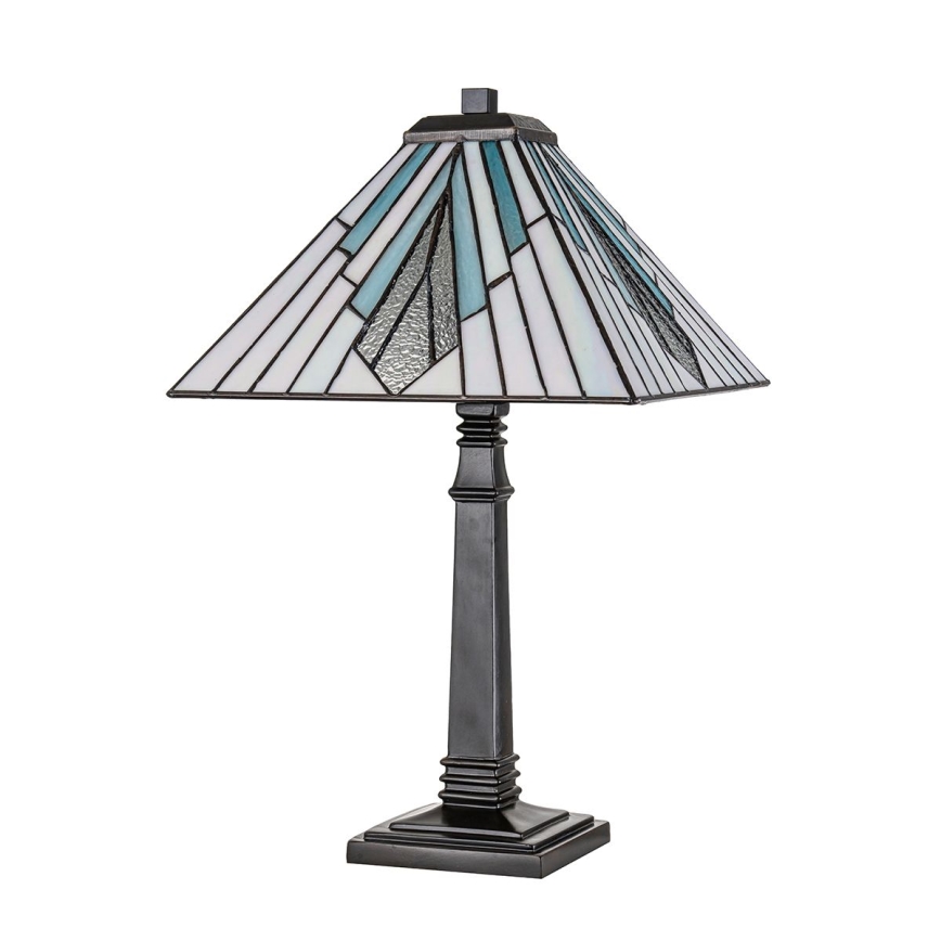 Elstead - Lampada da tavolo Tiffany ALDERLEY 1xE27/60W/230V
