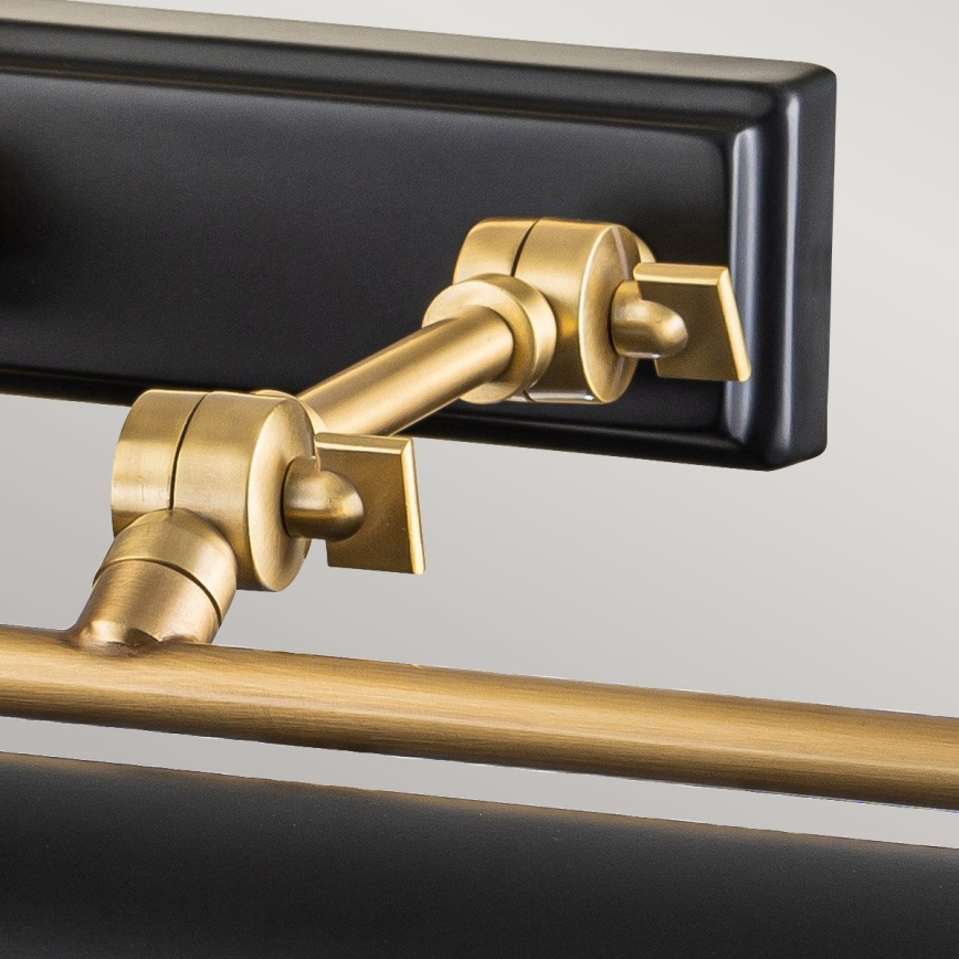 Elstead - Lampada per quadri WINCHFIELD 4xE14/40W/230V nera