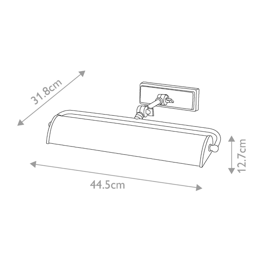 Elstead - Lampada da quadro WINCHFIELD 2xE14/40W/230V quercia