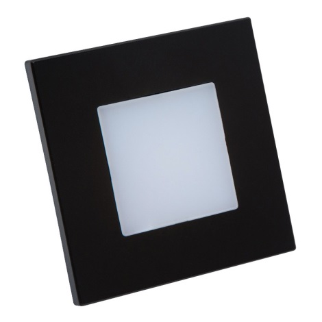 Emithor 48335 - Luce LED da incasso STEP LIGHT LED/1W/230V nera