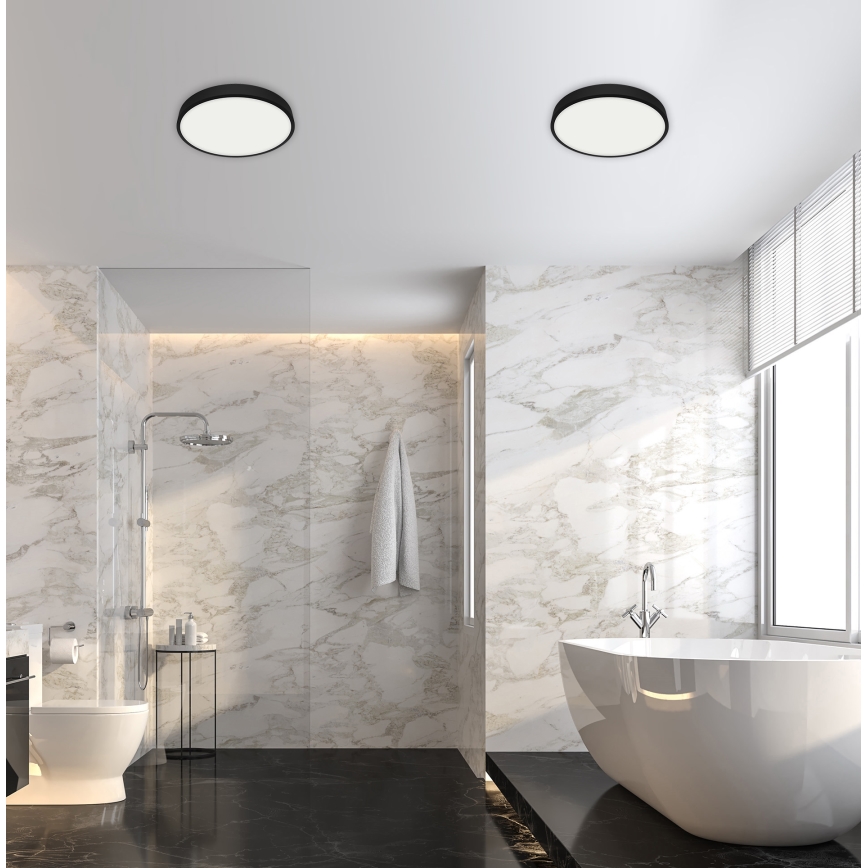 Emithor 49044-LED Plafoniera da bagno LENYS LED/18W/230V d. 190 mm IP44