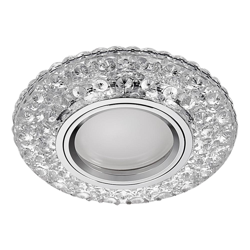 Emithor 71095 - Lampada da incasso a LED ELEGANT GLASS FIX 1xGU10/50W + LED/3W STRIPE