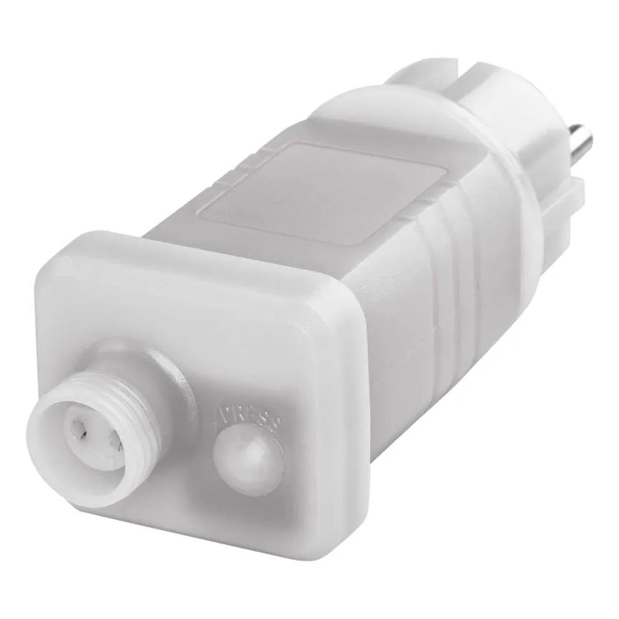 Alimentazione elettrica per connection of Natale lampade 230V IP44 + telecomando