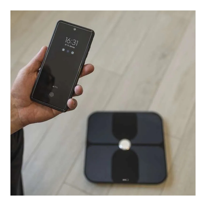 Bilancia personale smart GoSmart 3xAAA Tuya