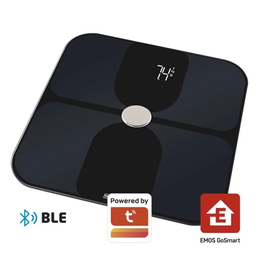 Bilancia personale smart GoSmart 3xAAA Tuya